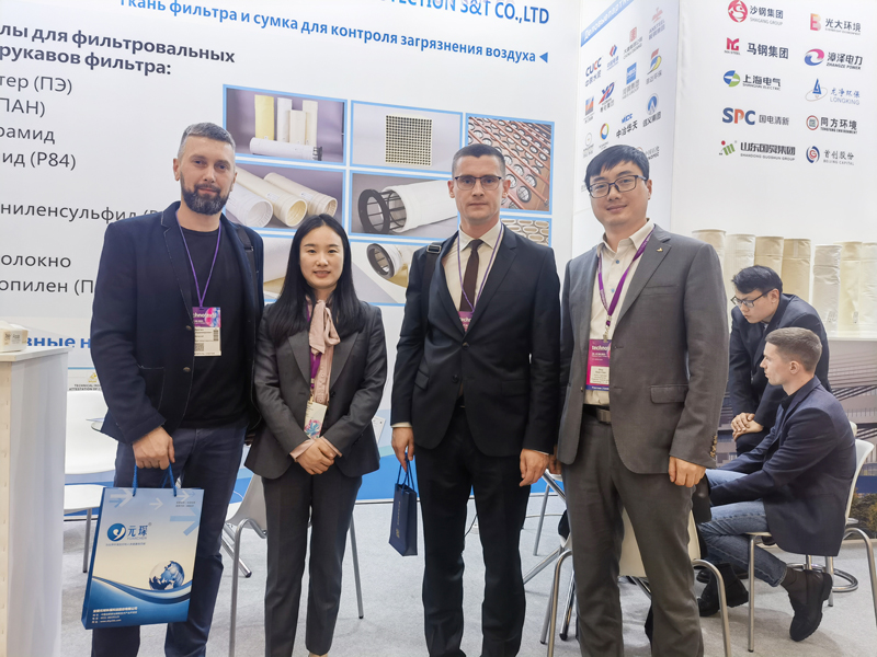 元琛科技在 Technotextil RUS 2023 展会上展示最新科技